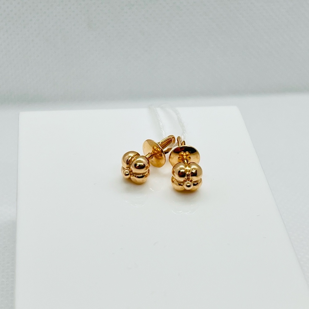 СПУС583 СЕРЬГИ ПУСЕТЫ (Au 583)