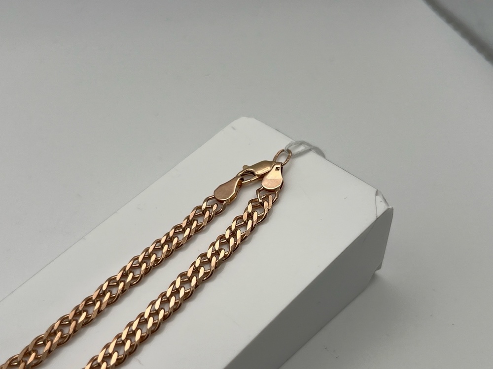 ЦЛР2585 ЦЕПЬ ПОЛНОВЕСНАЯ Ромб двойной (Au 585)