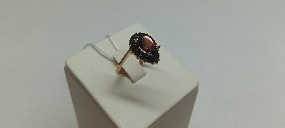 КОЛКМИ585 КОЛЬЦО С КАМНЯМИ (Au 585)