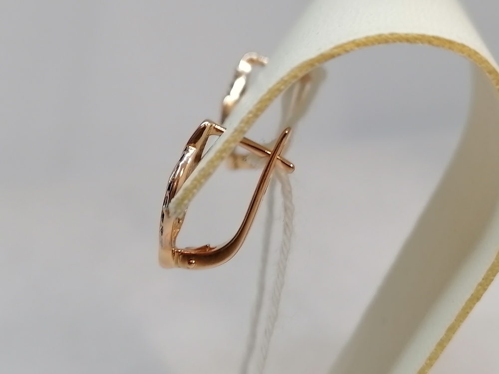 СЕРЬГИ С КАМНЯМИ (Au 585)