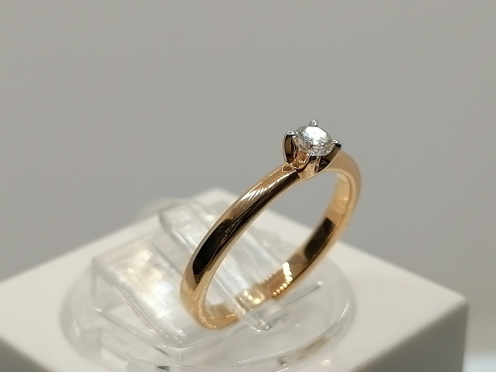 КОЛЬЦО БРИЛЛИАНТ (Au 585)