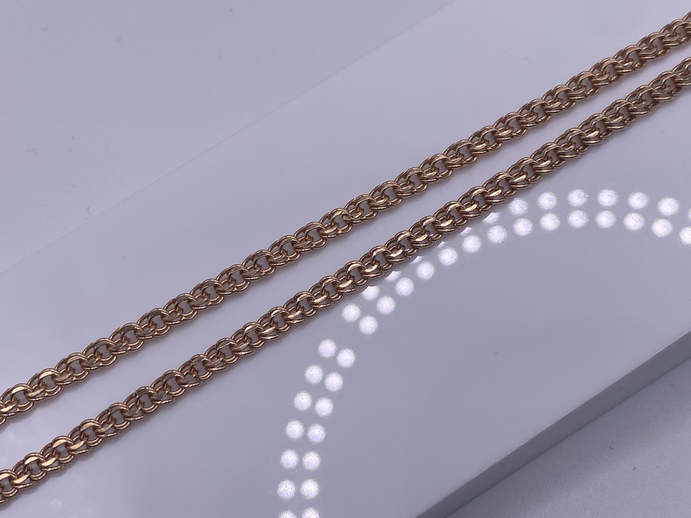 ЦПБС585 ЦЕПЬ ПУСТОТЕЛАЯ Бисмарк (Au 585)