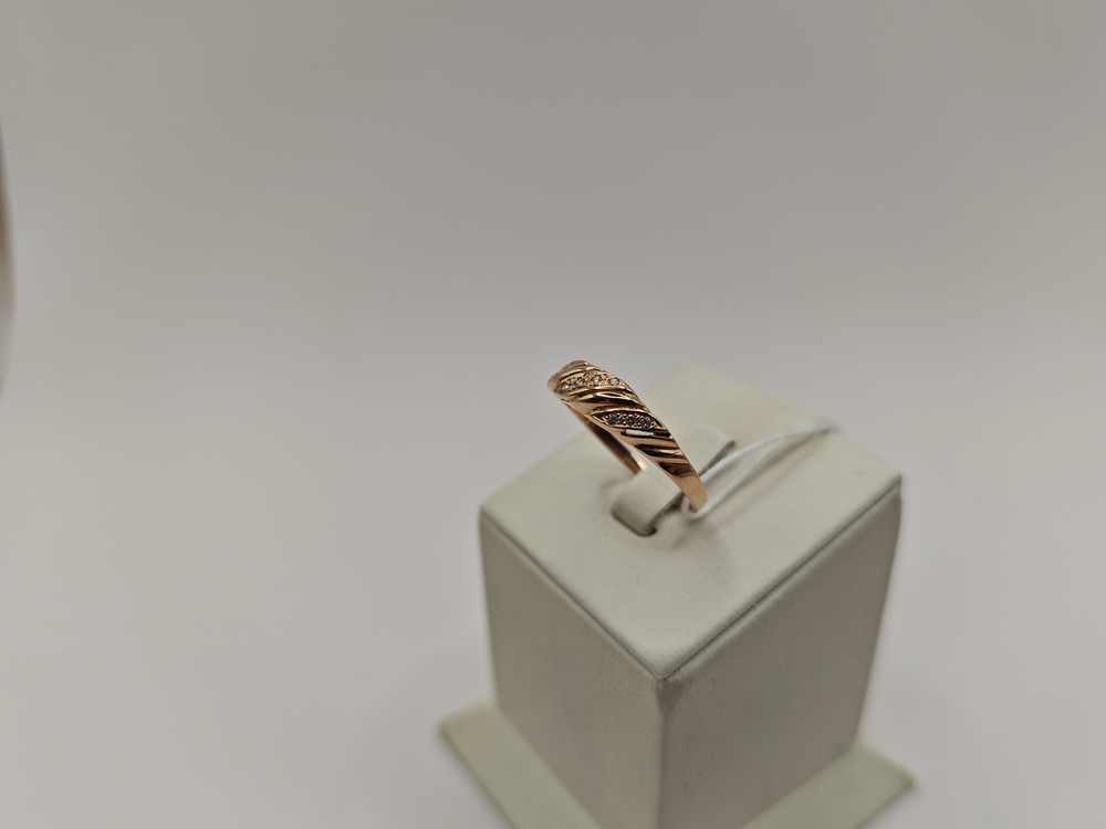 КОЛКМИ585 КОЛЬЦО С КАМНЯМИ (Au 585)