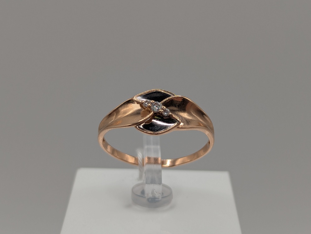 КОЛКМИ585 КОЛЬЦО С КАМНЯМИ (Au 585)