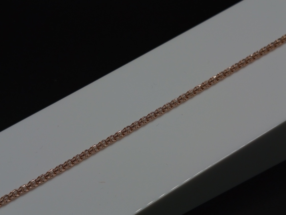 БРАСЛЕТ ПУСТОТЕЛЫЙ Бисмарк Au 585