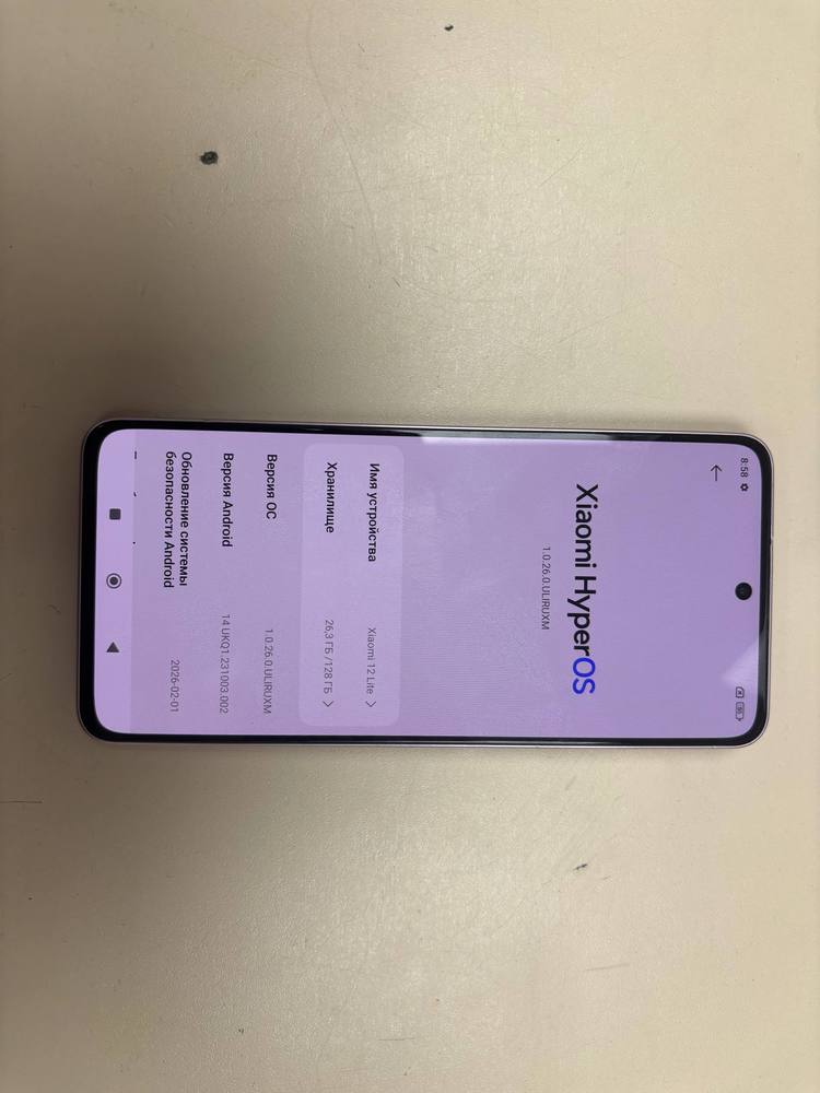 Смартфон Xiaomi 12 Lite 8/128Gb