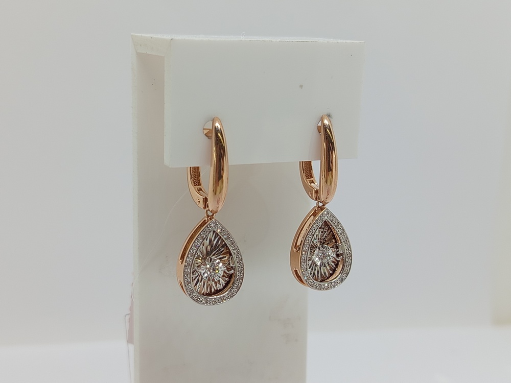 СЕРЬГИ БРИЛЛИАНТ (Au 585)