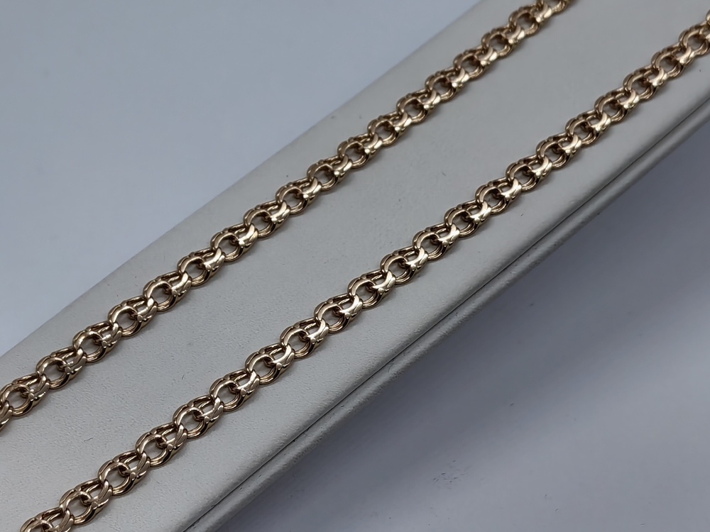 ЦЛБС585 ЦЕПЬ ПОЛНОВЕСНАЯ Бисмарк (Au 585)