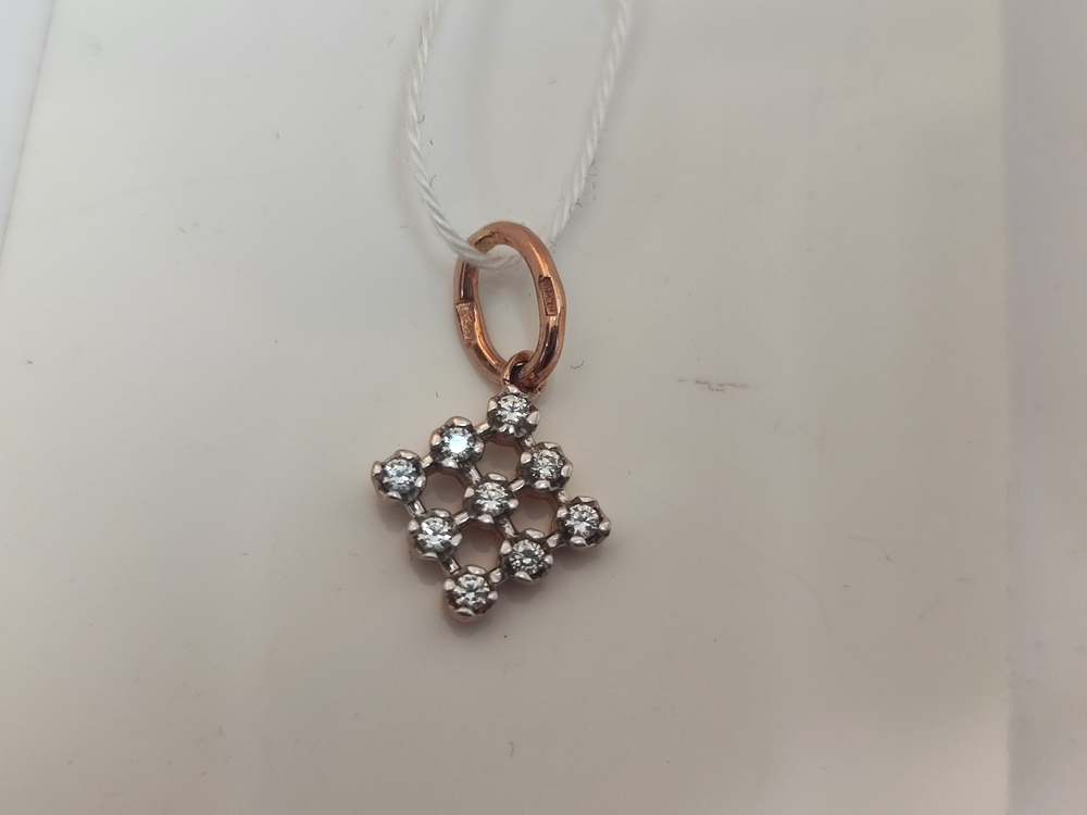 ПОДВЕСКА С КАМНЯМИ (Au 585)