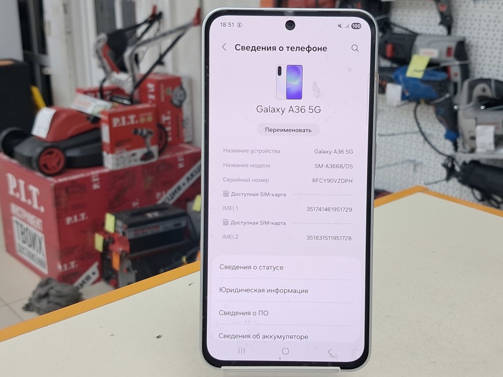 Смартфон Samsung Galaxy A36 5G 8/128