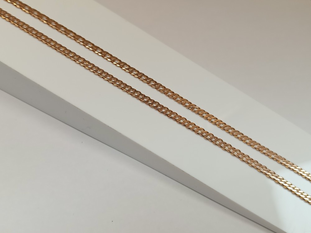 ЦЛР2585 ЦЕПЬ ПОЛНОВЕСНАЯ Ромб двойной (Au 585)