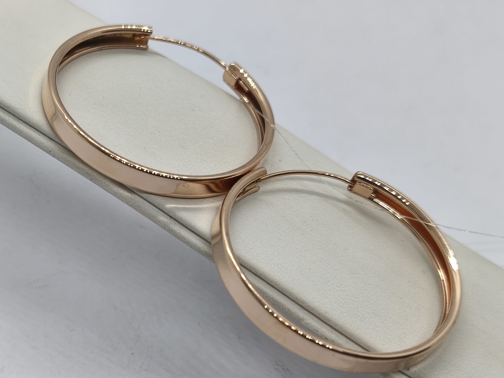 03-208276 СЕРЬГИ КОНГО без камня (Au 585)