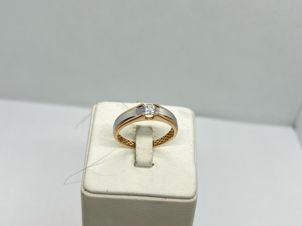 КОЛЬЦО С КАМНЕМ (Au 585)