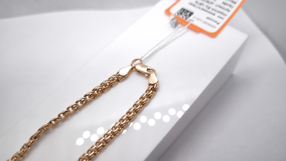 ЦЕПЬ ПОЛНОВЕСНАЯ Бисмарк (Au 585)