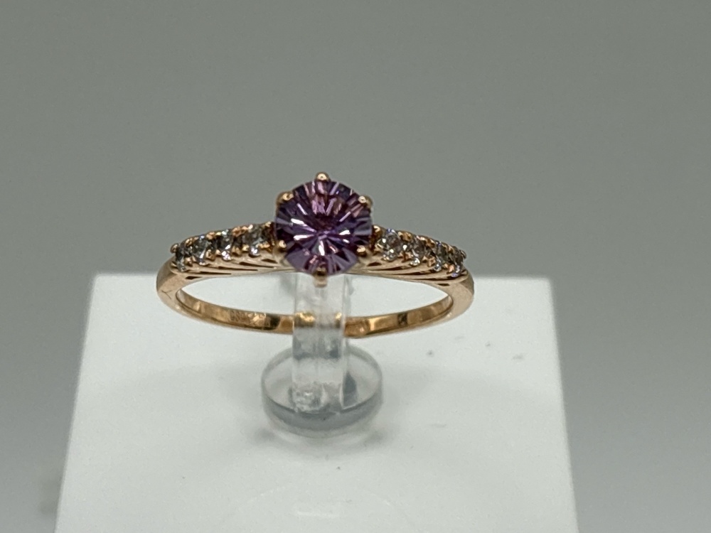 КОЛКМИ585 КОЛЬЦО С КАМНЯМИ (Au 585)