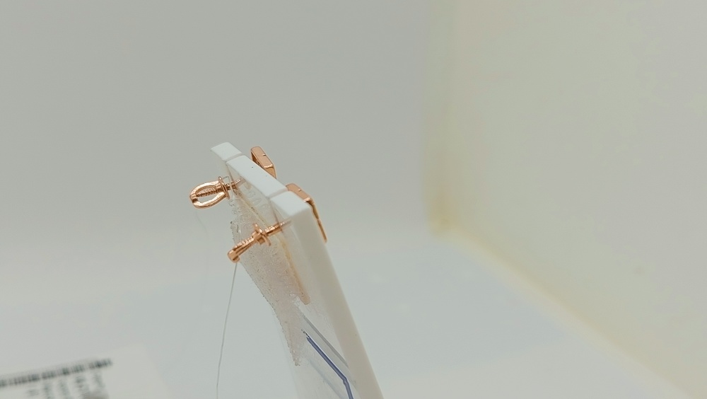 СЕРЬГИ ПУСЕТЫ с камнями (Au 585)