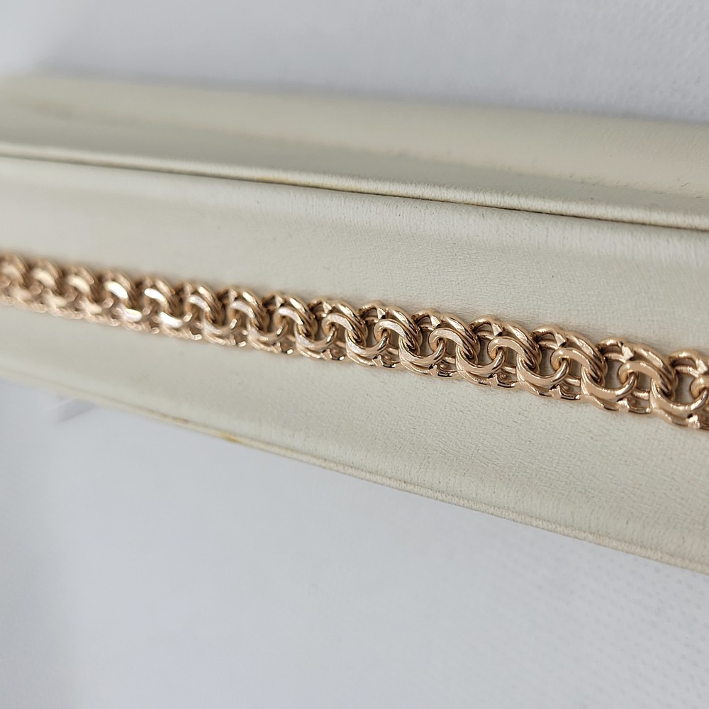 670009025 БРАСЛЕТ ПУСТОТЕЛЫЙ Бисмарк (Au 585)