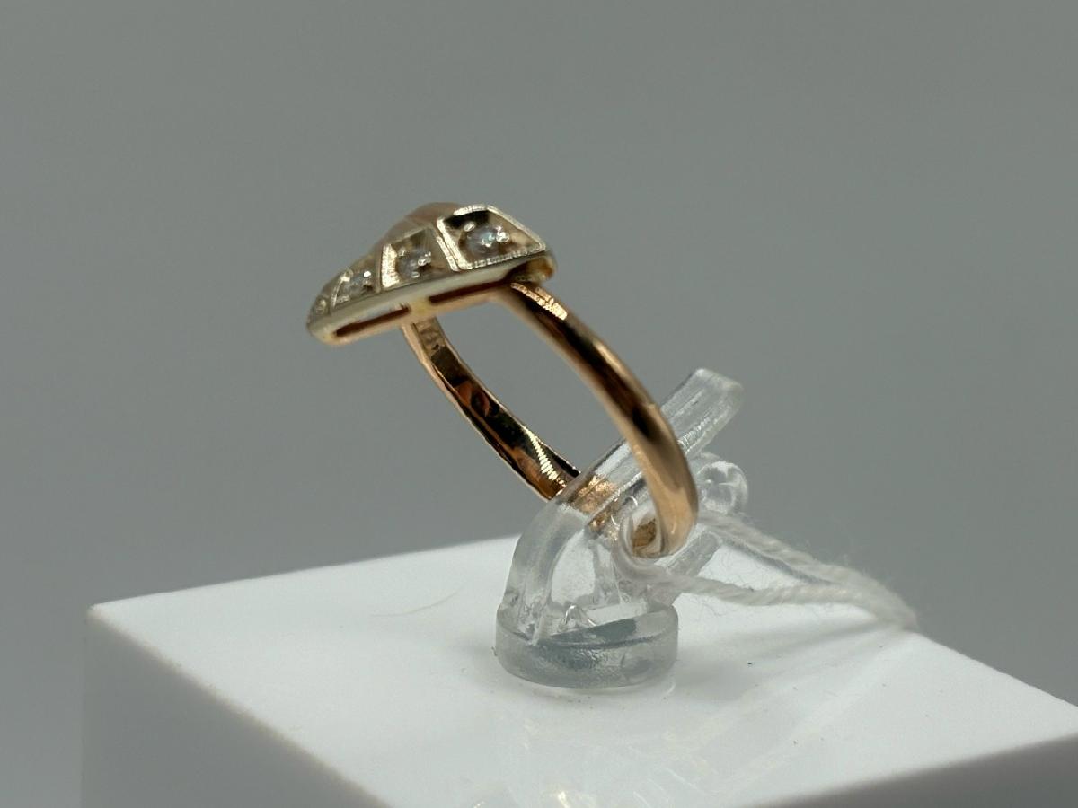 КОЛКМИ585 КОЛЬЦО С КАМНЯМИ (Au 585)