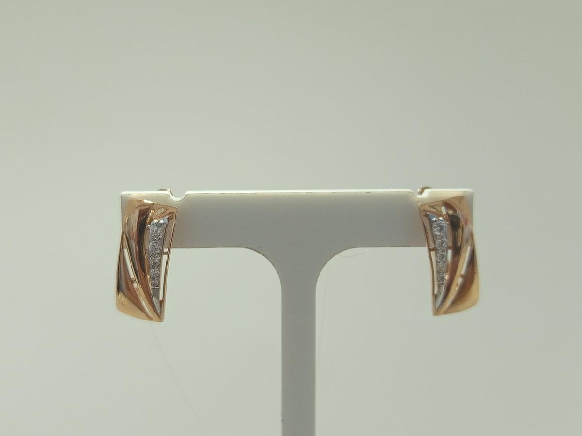 СЕРЬГИ С КАМНЯМИ (Au 585)