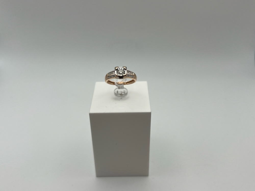 КОЛЬЦО БРИЛЛИАНТ Au 585