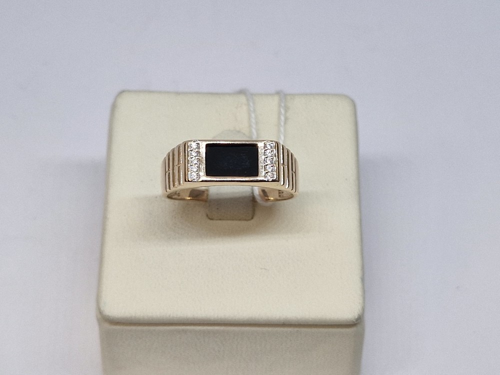 ПЕЧКМИ585 ПЕЧАТКА С КАМНЯМИ (Au 585)