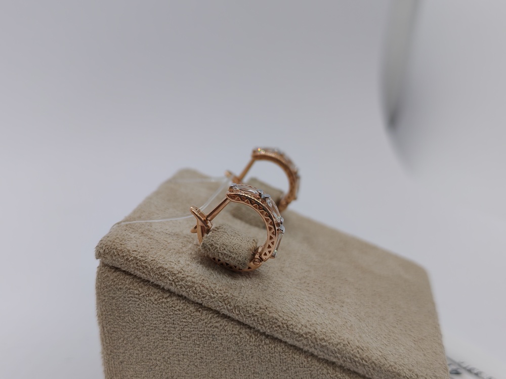 СЕРЬГИ С КАМНЯМИ (Au 585)