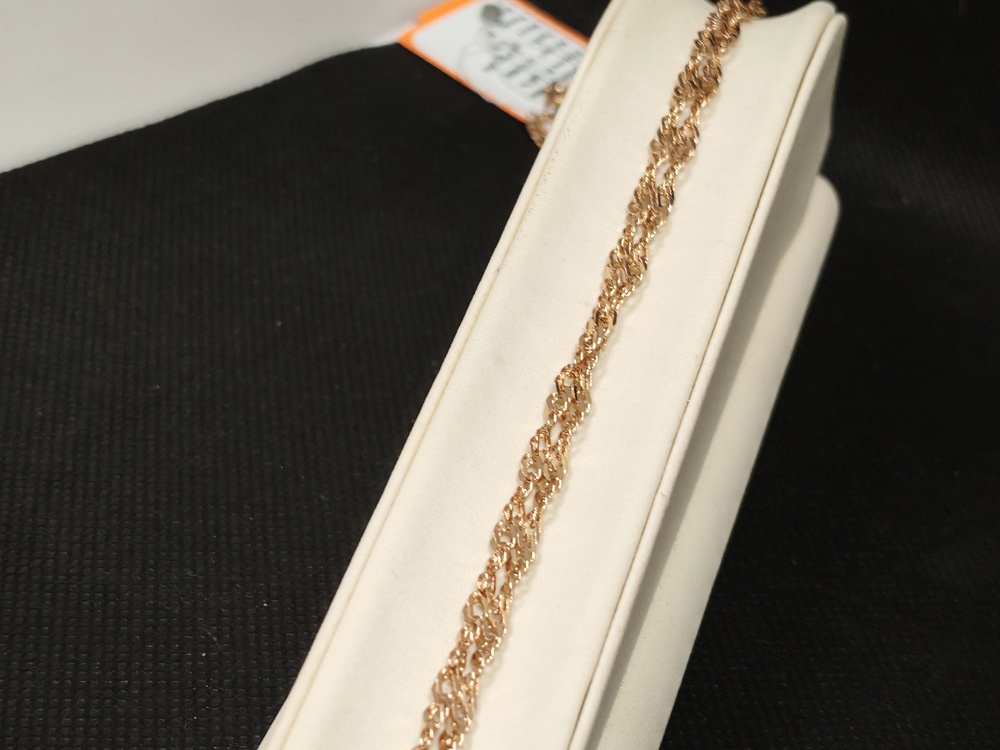 ЦЛСИ585 ЦЕПЬ ПОЛНОВЕСНАЯ Сингапур (Au 585)