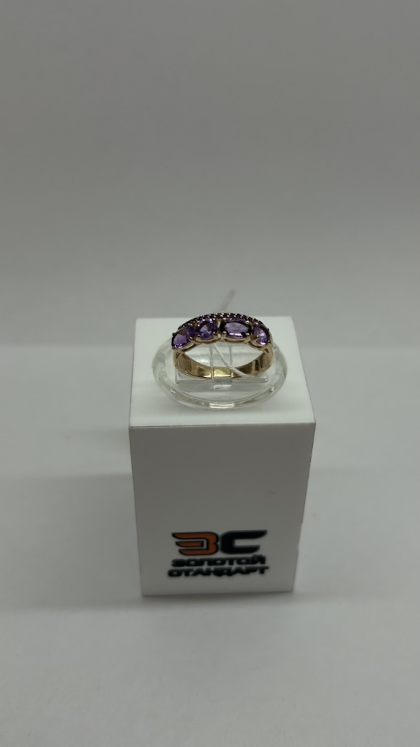 КОЛКМИ585 КОЛЬЦО С КАМНЯМИ (Au 585)