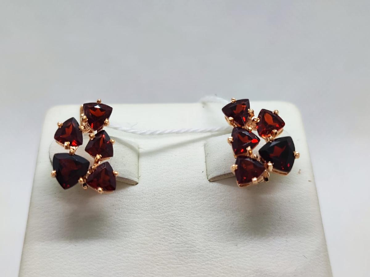 СЕРЬГИ С КАМНЯМИ (Au 585)