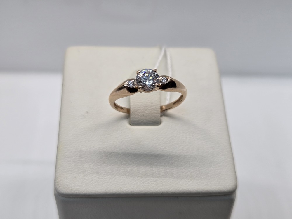 КОЛКМИ585 КОЛЬЦО С КАМНЯМИ (Au 585)