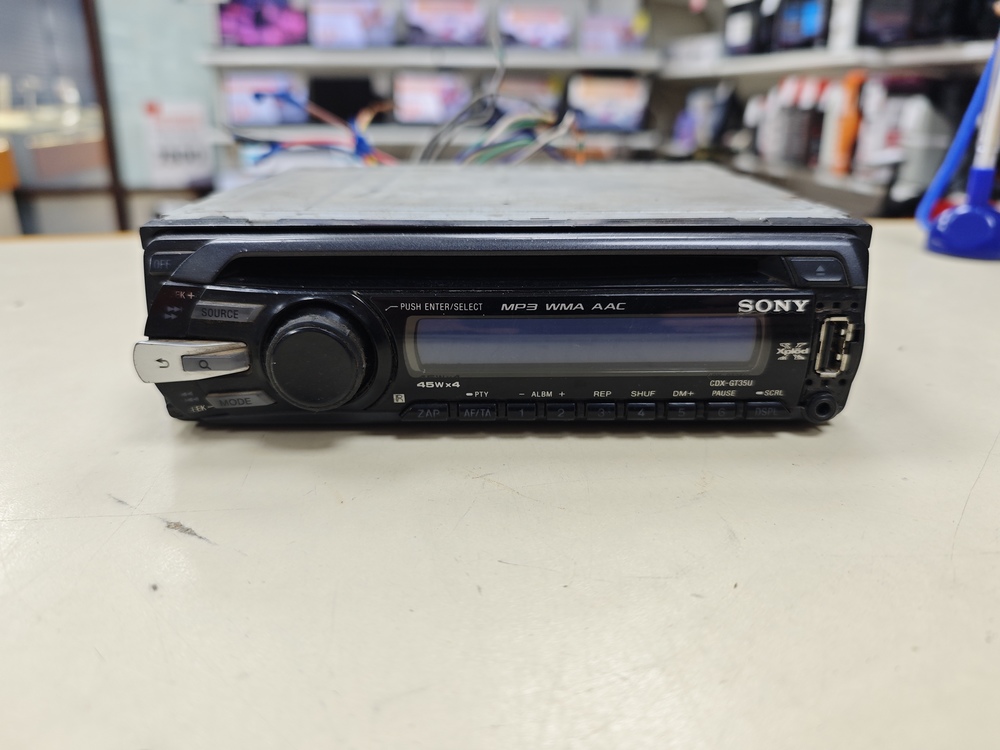 МАГНИТОЛА SONY cdx-gt35u