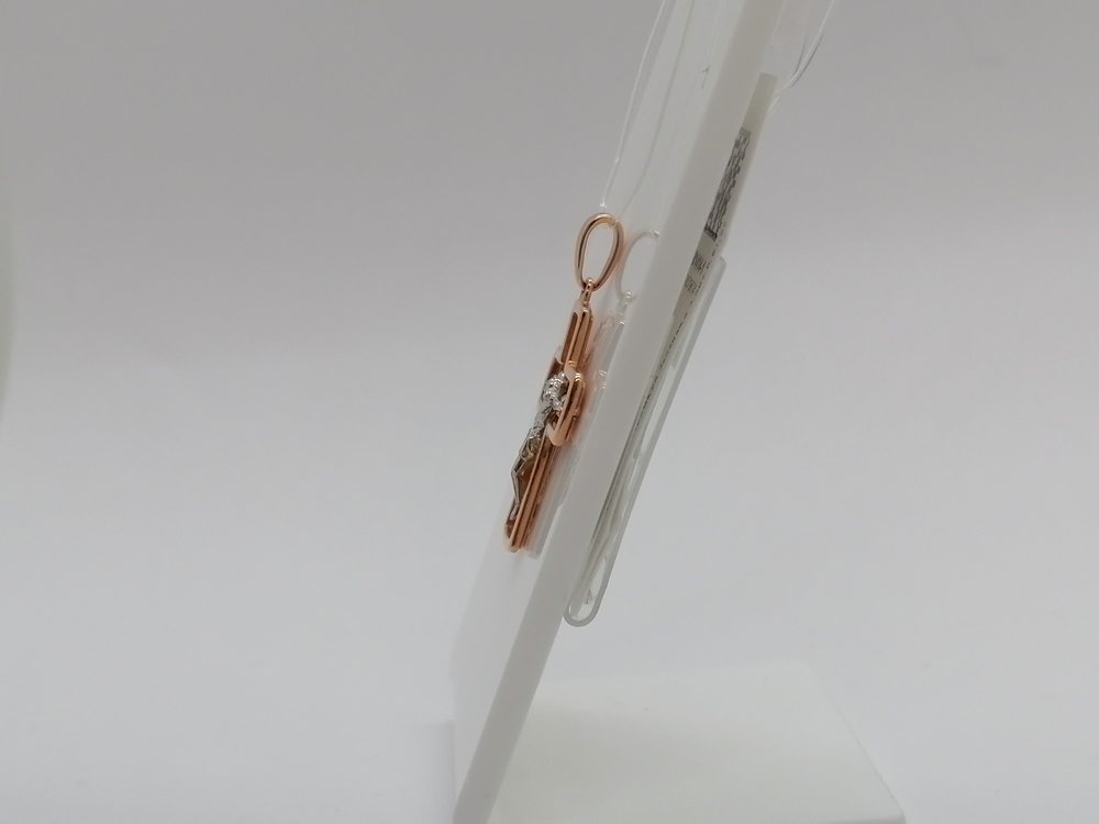 51-131-01414-1 ПОДВЕСКА КРЕСТ (Au 585)