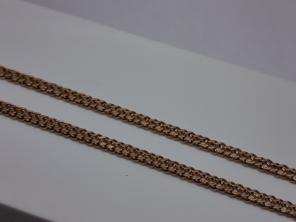 ЦЛР2585 ЦЕПЬ ПОЛНОВЕСНАЯ Ромб двойной (Au 585)