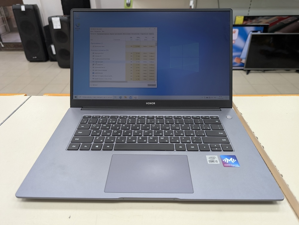 Ноутбук Honor BBR-WAI9; Core i3-10110U,  Intel(R) Graphics, 8 Гб, 250 Гб, Нет