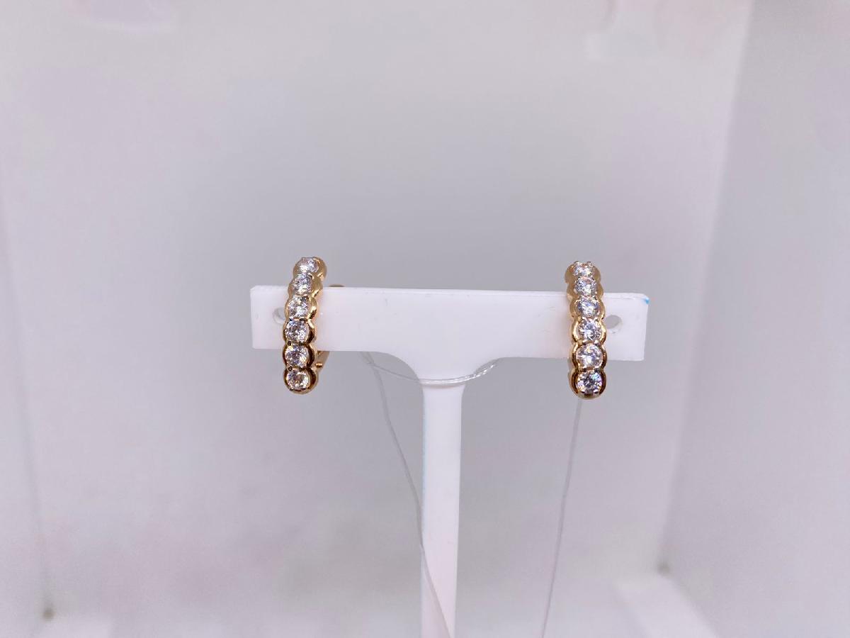 СЕРЬГИ С КАМНЯМИ (Au 585)