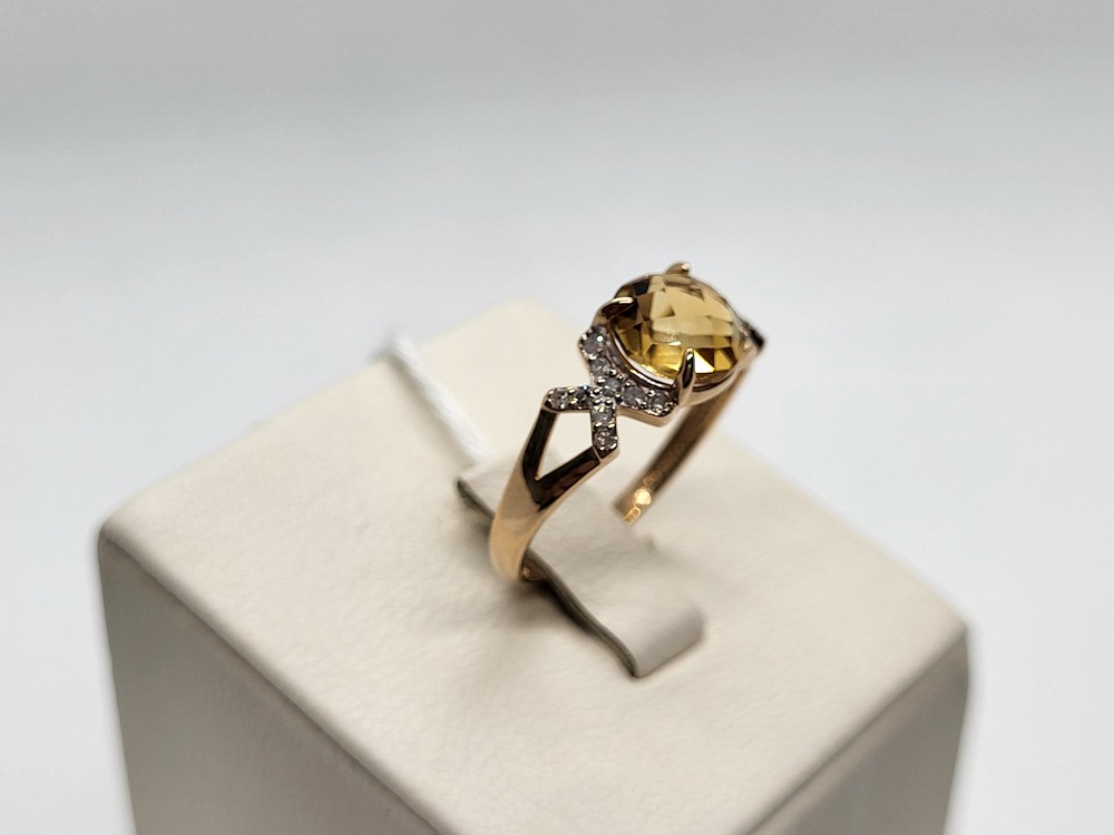 КОЛЬЦО БРИЛЛИАНТ Au 585