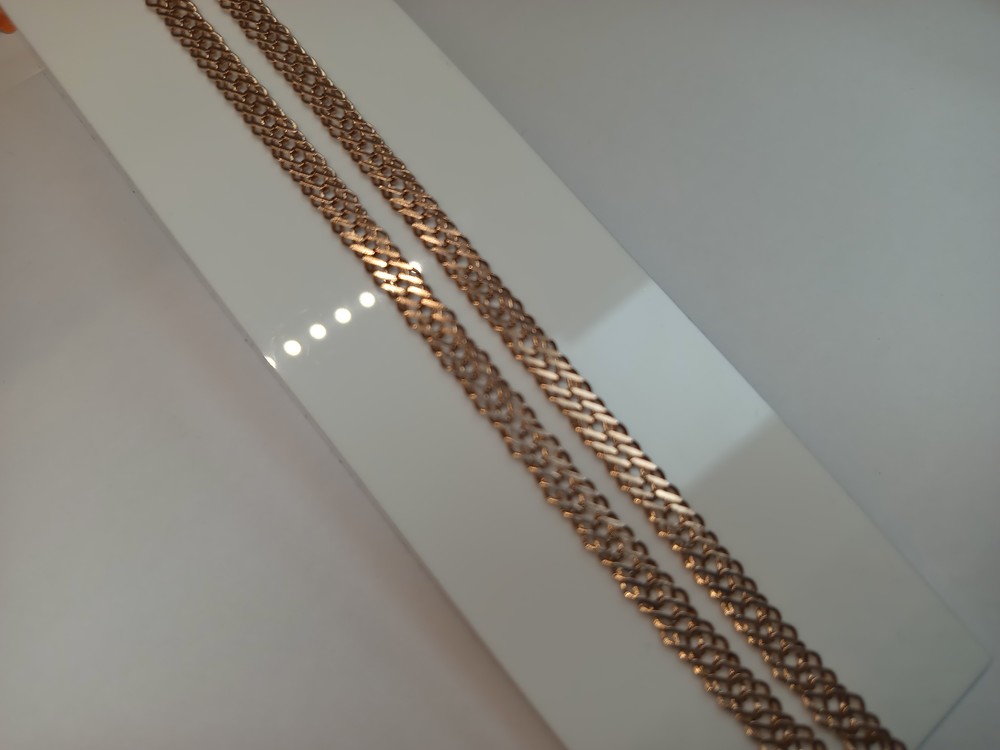 ЦЕПЬ ПОЛНОВЕСНАЯ Ромб тройной (Au 585)