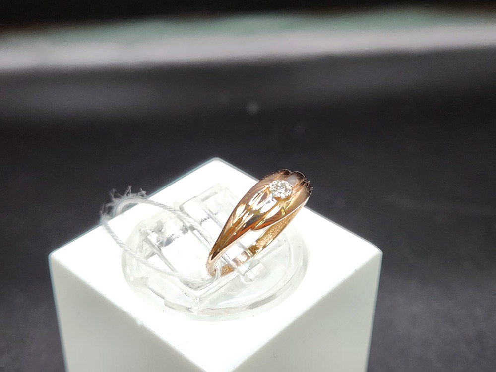 КОЛЬЦО БРИЛЛИАНТ Au 585