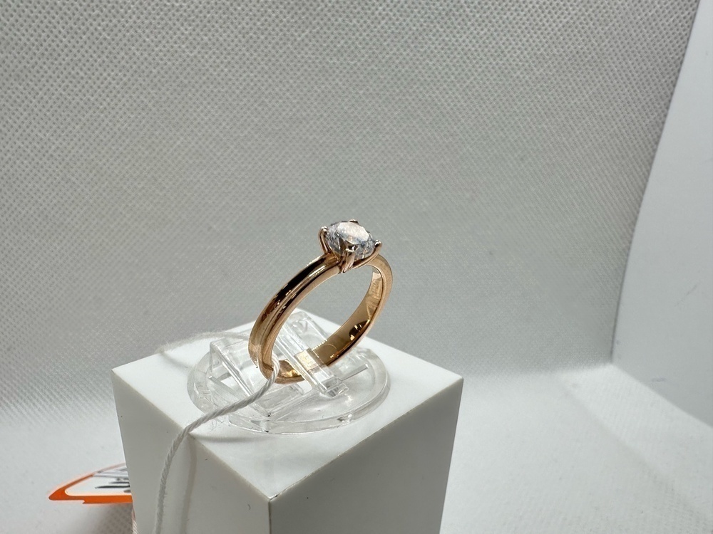 КОЛКМ585 КОЛЬЦО С КАМНЕМ (Au 585)