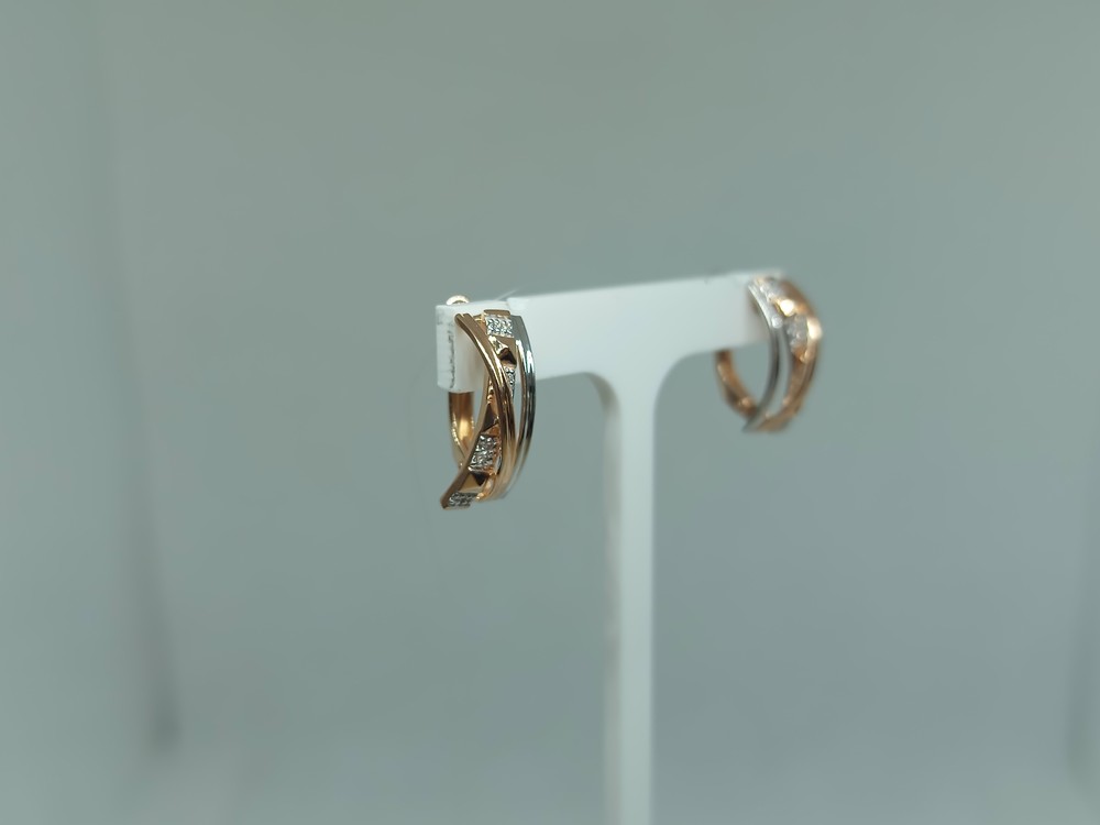 СЕРЬГИ С КАМНЯМИ (Au 585)