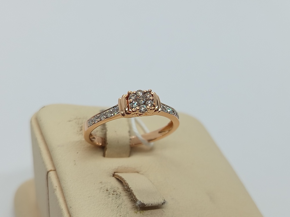 КОЛЬЦО БРИЛЛИАНТ Au 585