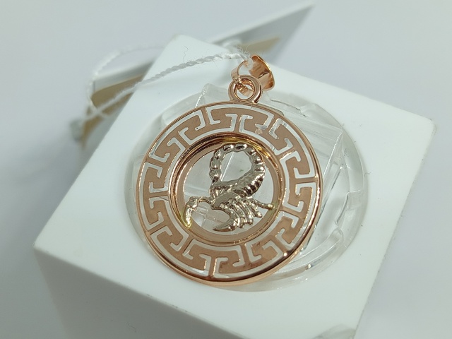 ПОДВЕСКА ЗНАК ЗОДИАКА СКОРПИОН (Au 585)