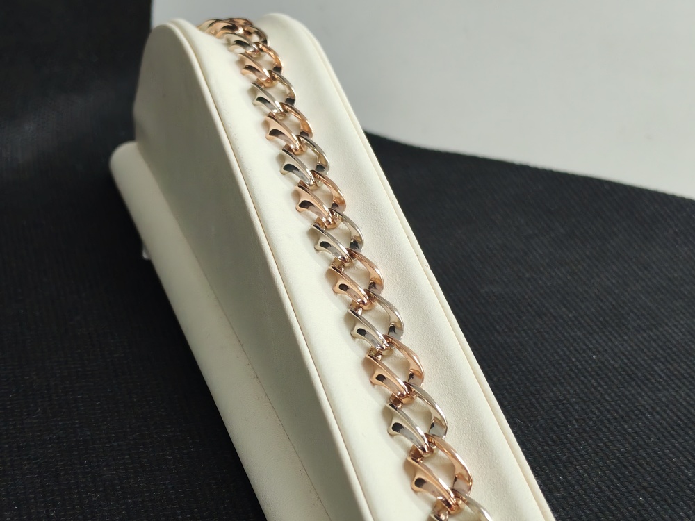 БРАСЛЕТ ПОЛНОВЕСНЫЙ Фантазия Au 585