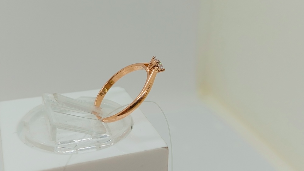 КОЛЬЦО С КАМНЕМ (Au 585)