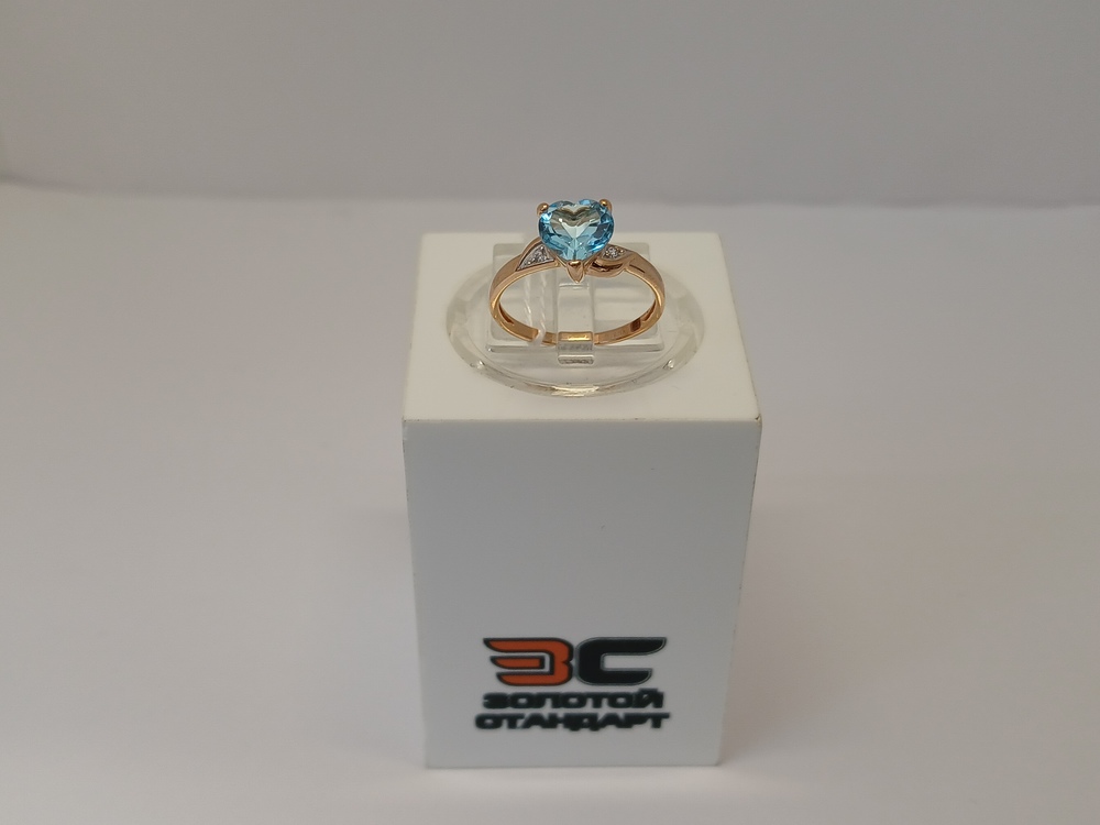 КОЛКМИ585 КОЛЬЦО С КАМНЯМИ (Au 585)