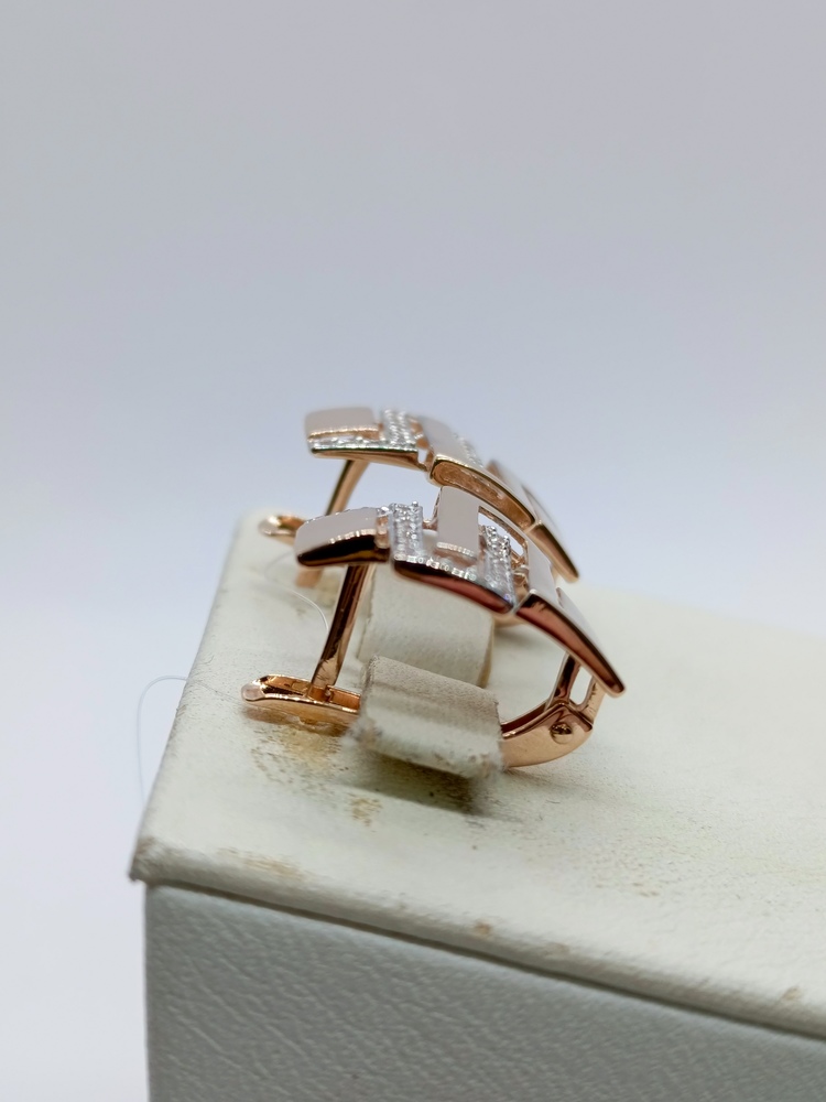 СЕРЬГИ С КАМНЯМИ (Au 585)