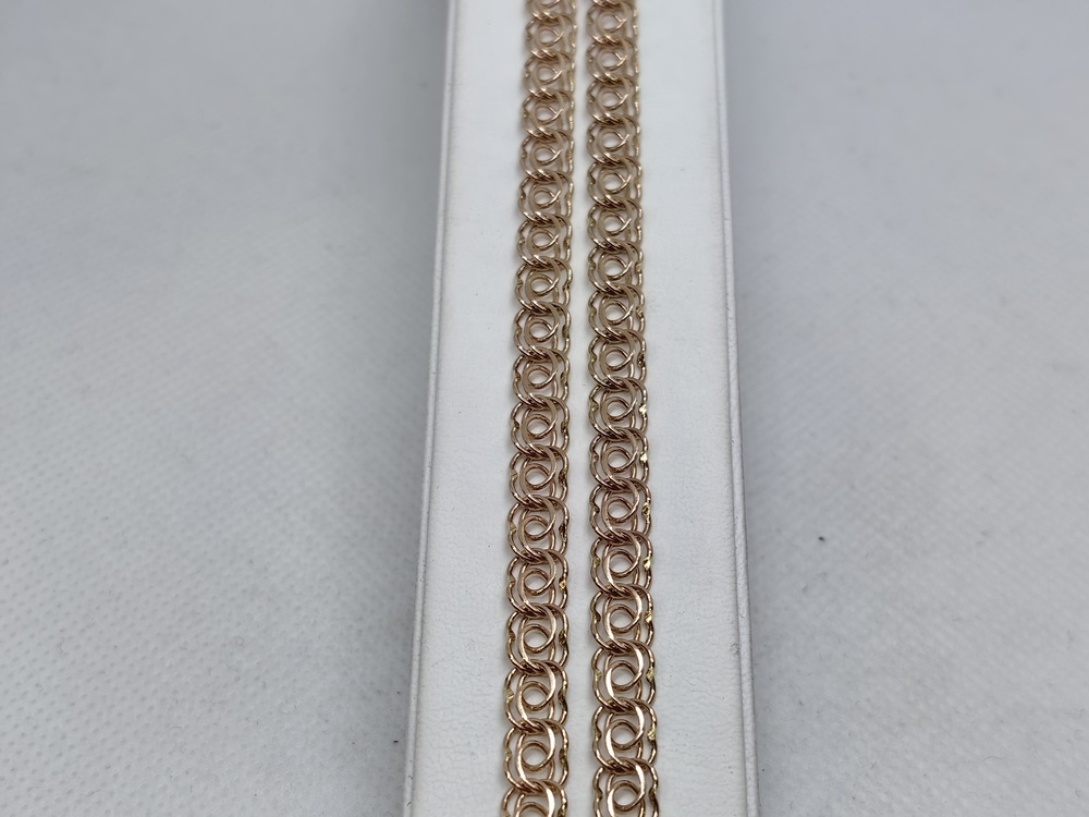 ЦЕПЬ ПОЛНОВЕСНАЯ Бисмарк (Au 585)