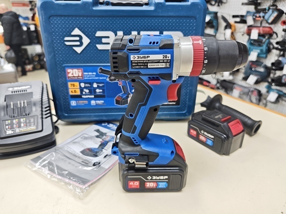 Шуруповерт Зубр DBS-201
