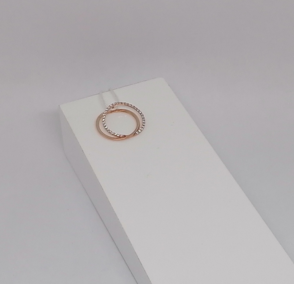 ПОДВЕСКА С КАМНЯМИ (Au 585)