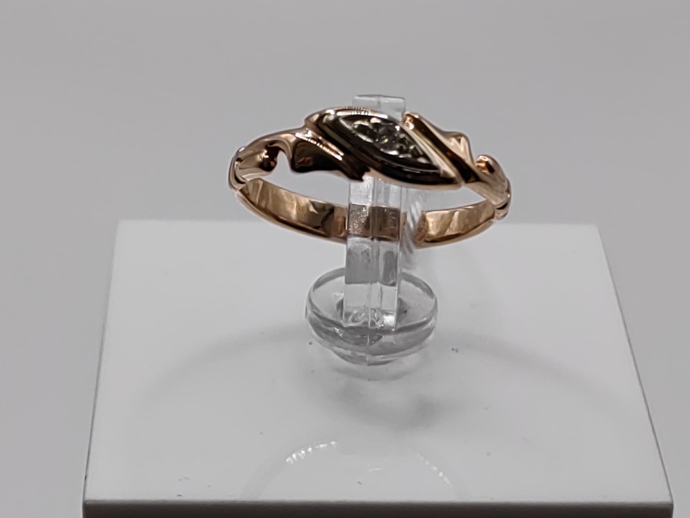 КОЛЬЦО БРИЛЛИАНТ Au 585